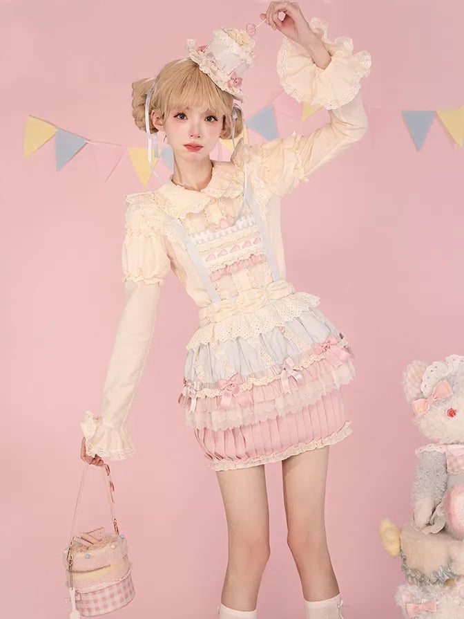 Shirt Long Apricot Sleeves