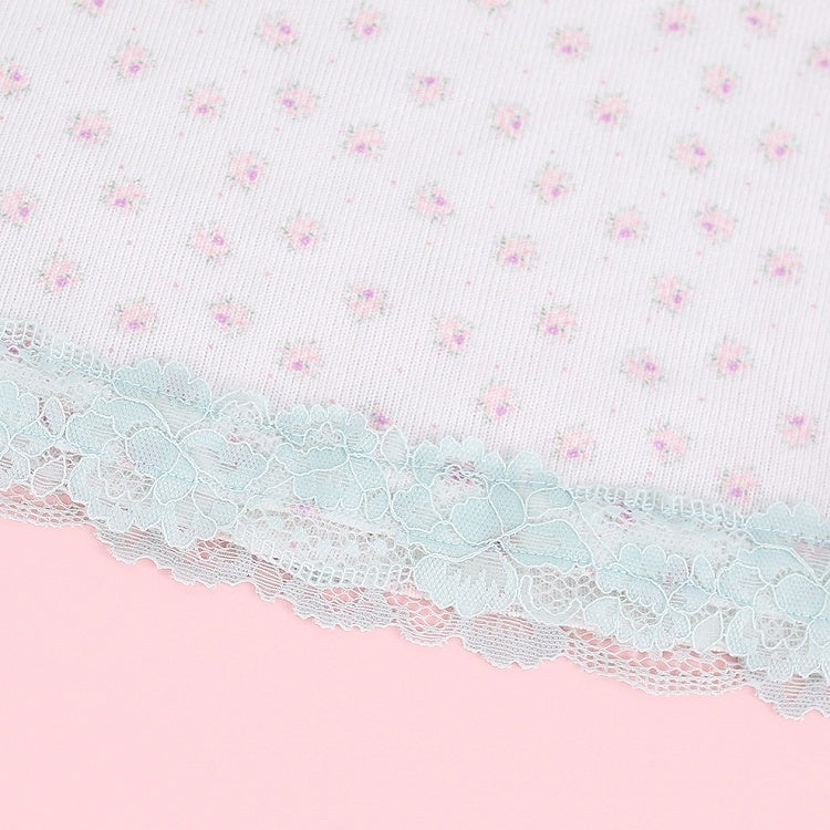 Cami Top White Floral Lace Details Sweet - serendipity