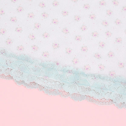 Cami Top White Floral Lace Details Sweet - serendipity