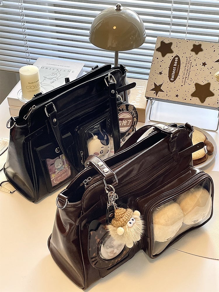 3 Window Crossbody/shoulder with Display Ita Bag Colors Kawaii
