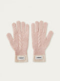 Braided Knit Gloves Kawaii Colors 3