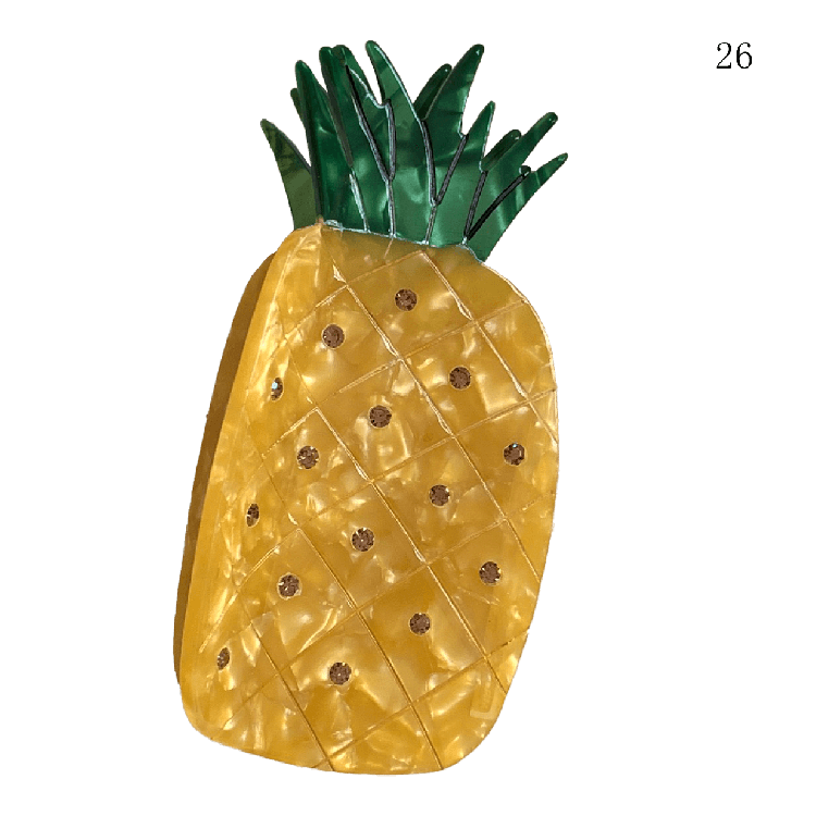 29 Fruits Claw Clips Options Cute Y2K