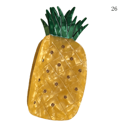 29 Fruits Claw Clips Options Cute Y2K