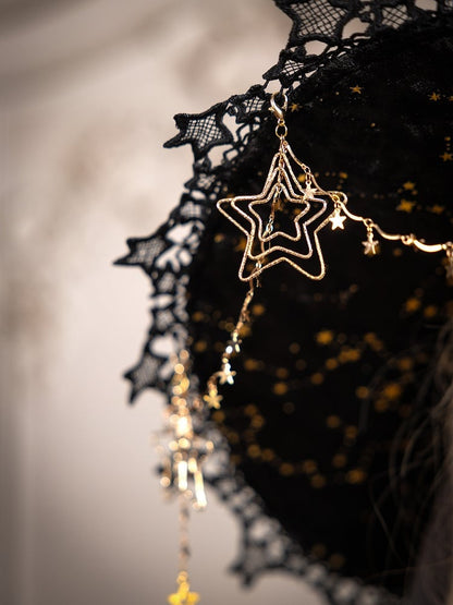 Hat Starry Night Witch