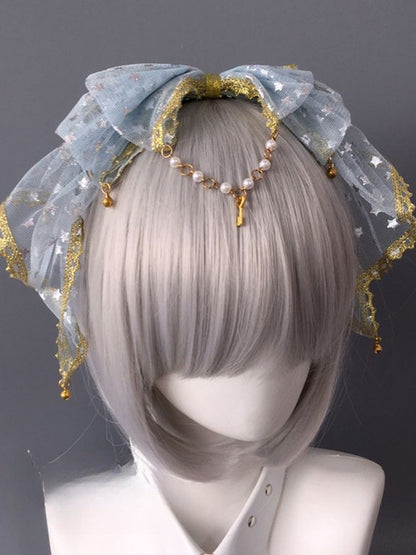 Perlenkette mit Sternmuster KC