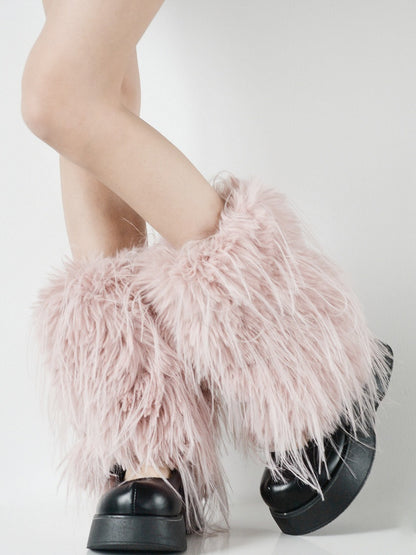 Y2K Fuzzy Leg Version 6 Short/Long Warmers Colors
