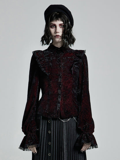 Goth Gorgeous Red Shirt