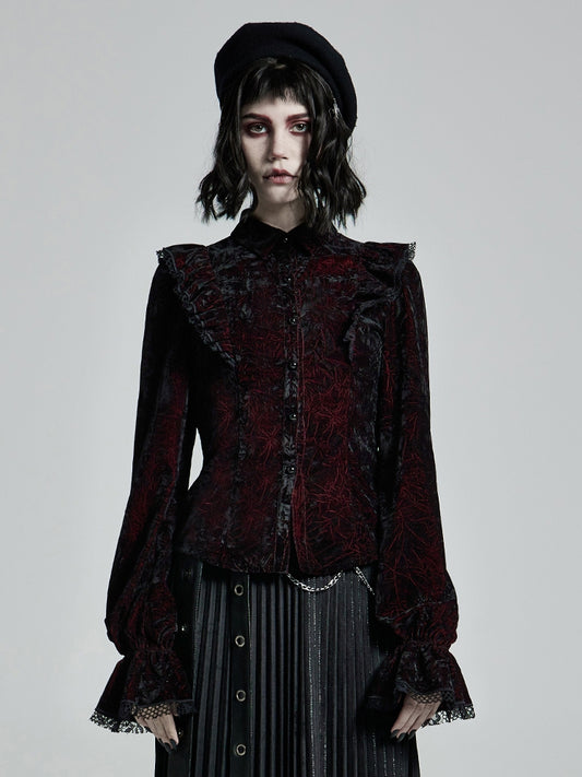 Goth Gorgeous Red Shirt