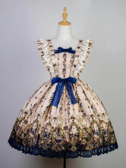 Strawberry Alice Lolita JSK Dress - Bear Tea Party