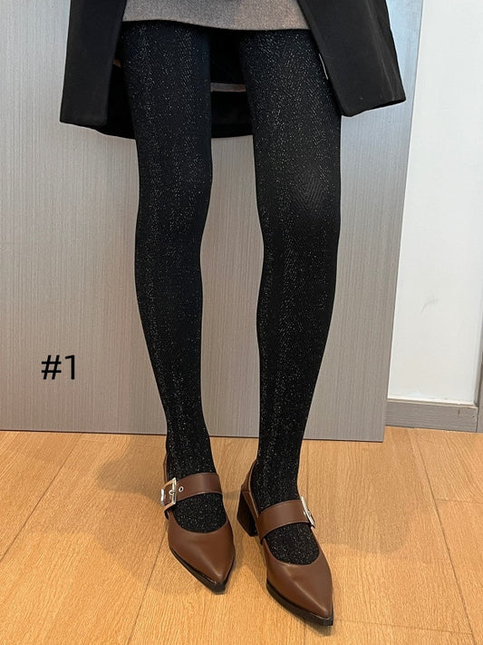 6つのオプション シマーリングタイツ