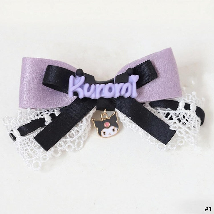 7 Lolita Hairclip Sweet Options Bowknot