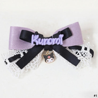 7 Lolita Hairclip Sweet Options Bowknot