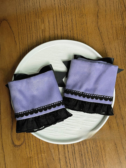 Manschetten Handgelenk Rosa / Lila Lolita