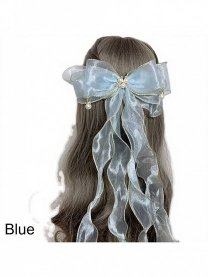 9-Color Lolita Style Hairclip Bow