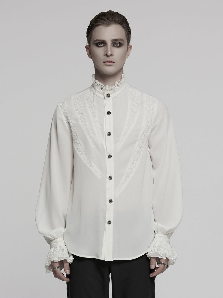 Shirt White Segmentation Men's Sharp Teeth