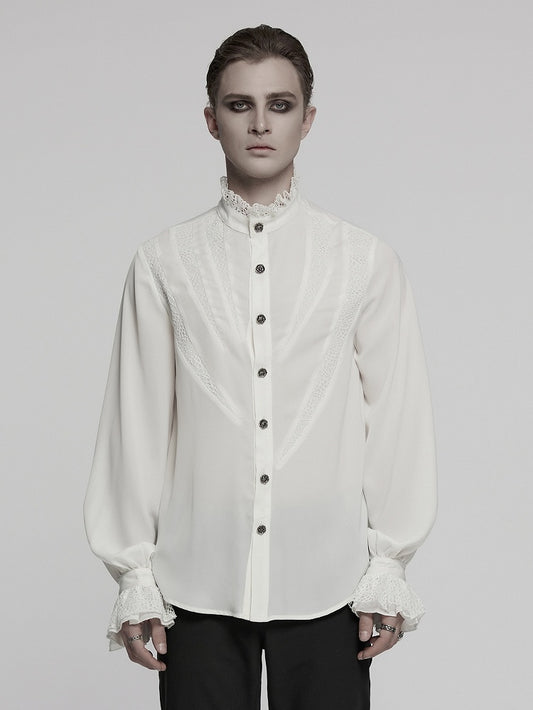 Shirt White Segmentation Men's Sharp Teeth