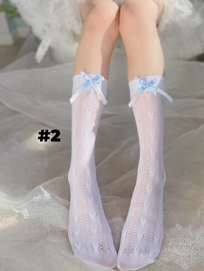 Bow Sweet Lolita Calf Socks