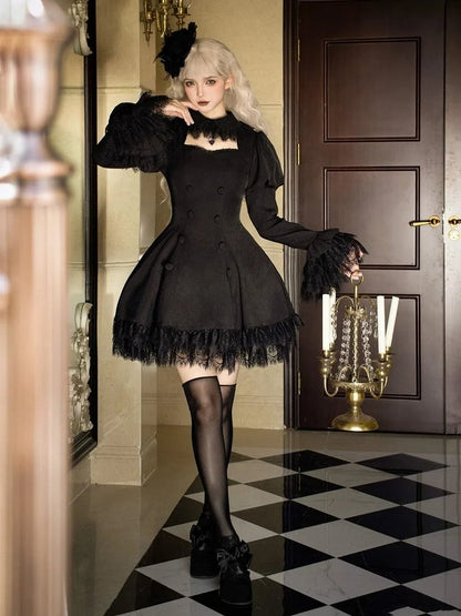 Black Detachable Sleeves