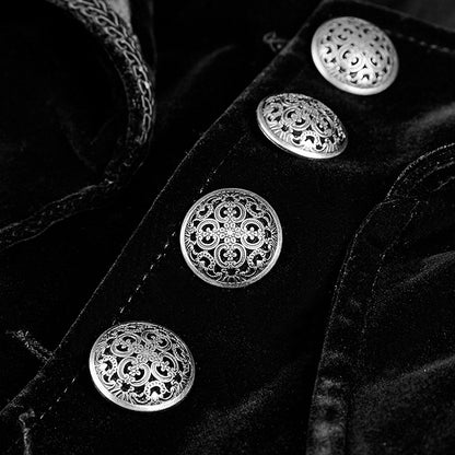 Black Long Gothic Coat