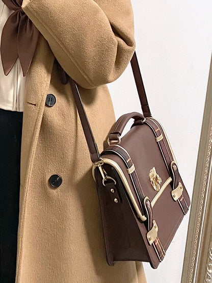 4-Color Lolita Classic Uniform Flap Bag Rose