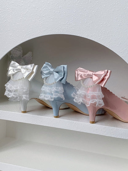 Shoe Charm Beaded Clips Lace with Details Options Bowknot Color Chain 4