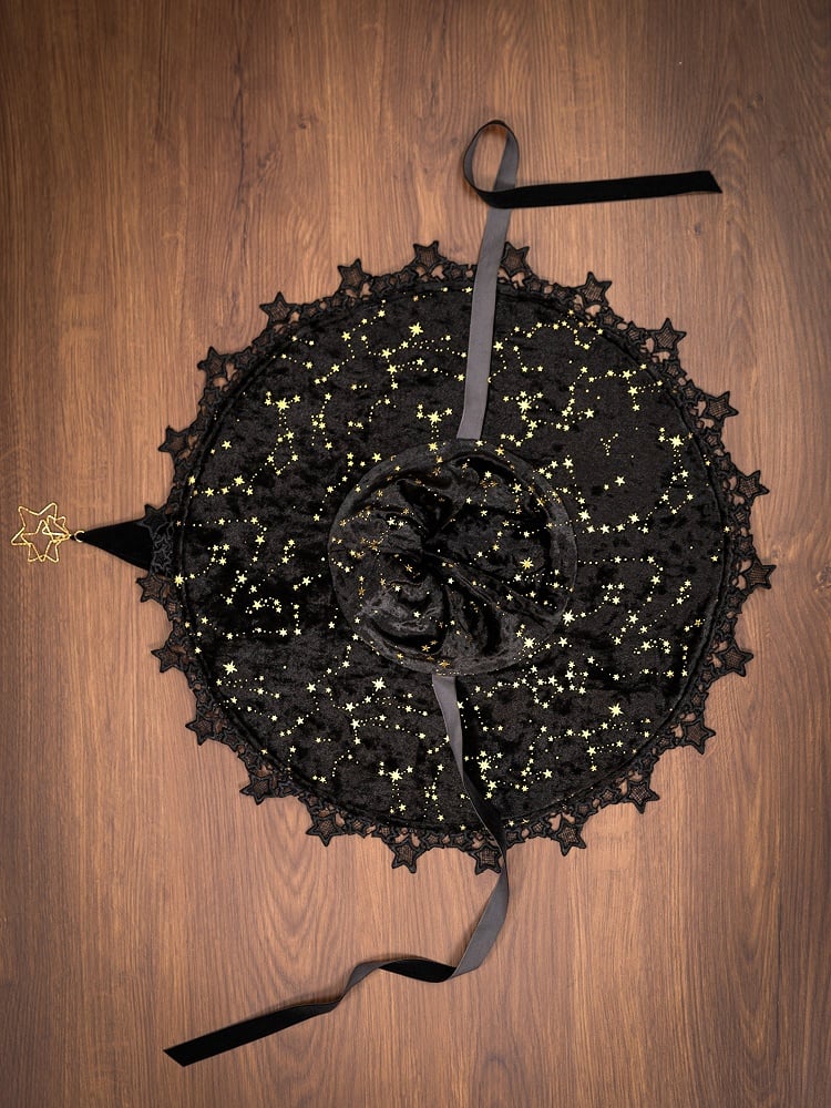 Hat Starry Night Witch