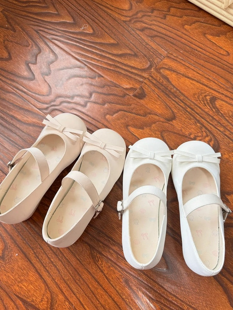 with Sweet 3cm Lolita Mary Closure White Heel Janes Snap