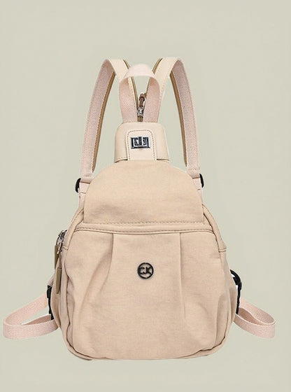 Backpack Bag Canvas Shoulder Casual Colors Travel 5