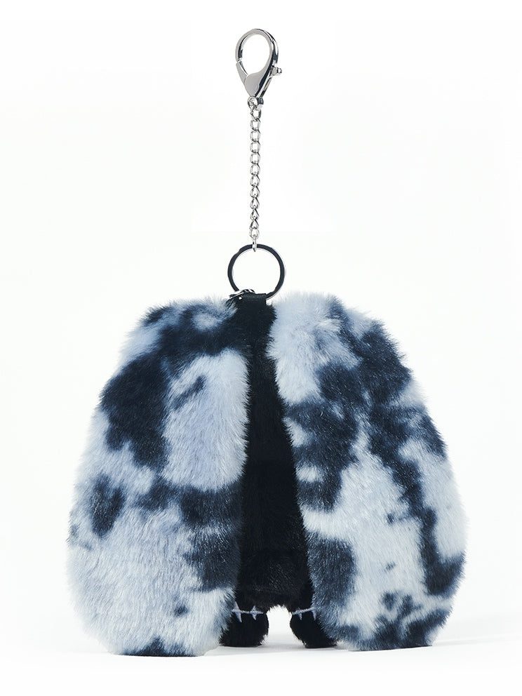 Options Guro Anxious - Kawaii Embroidery 7 Symbol Scar Color Details Keychain Bunny