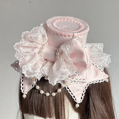 Mini Hat Bow Lolita Lace 6-Color