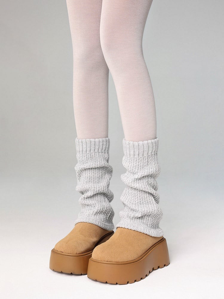 Leg JK Pattern 4 Striped Vertical Colors Warmers Color Solid