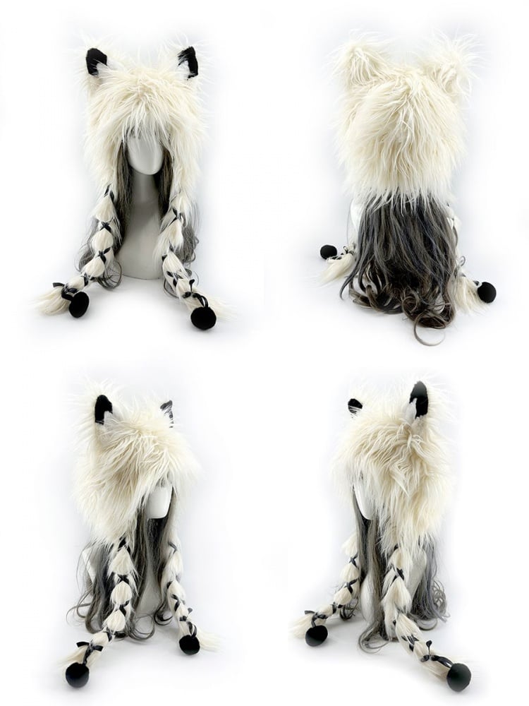 Fox Shaggy Wintermütze