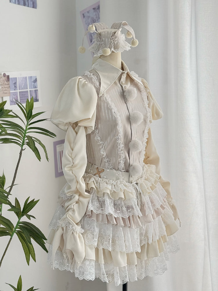 + プリンスセットアップハットピエロ