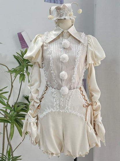 + プリンスセットアップハットピエロ