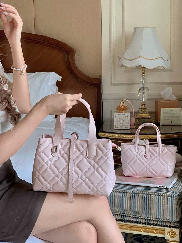 Elegant Diamond Handbag - S/M - Lalacita