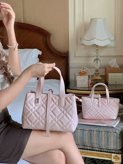 Elegant Diamond Handbag - S/M - Lalacita