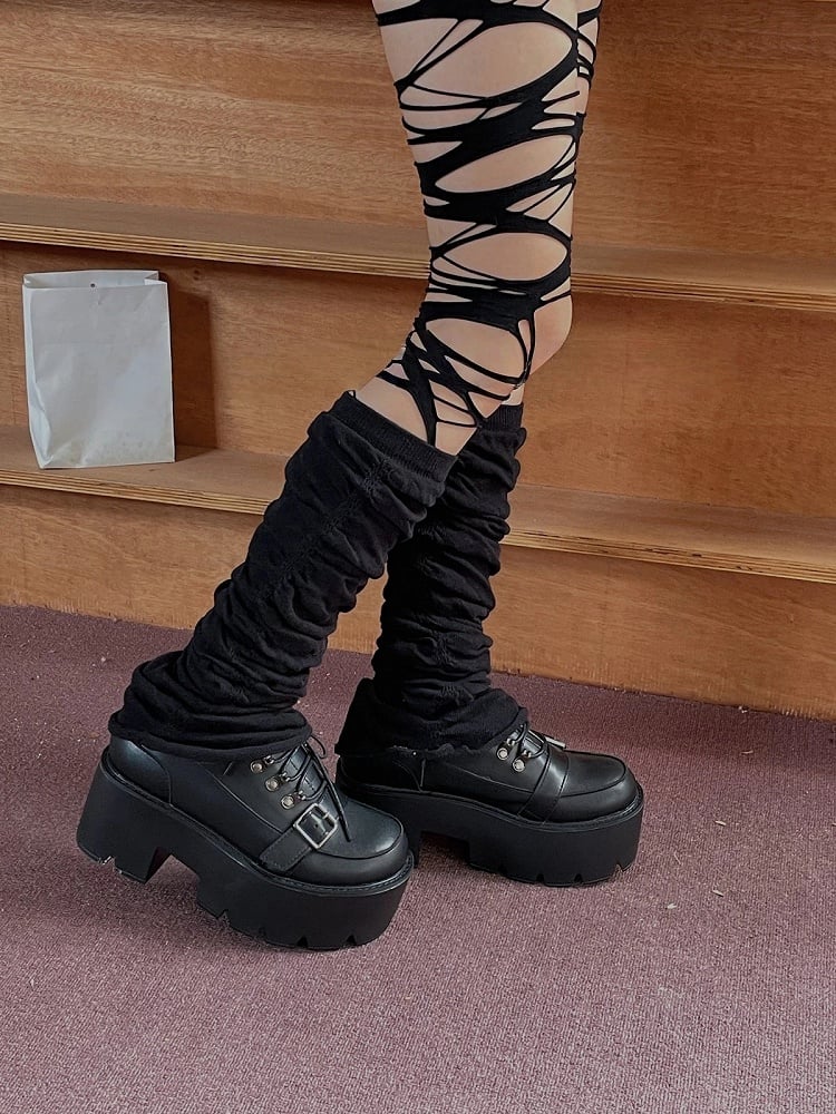 Versatile Warmers 9-Color Leg Ruched Style) (Playful