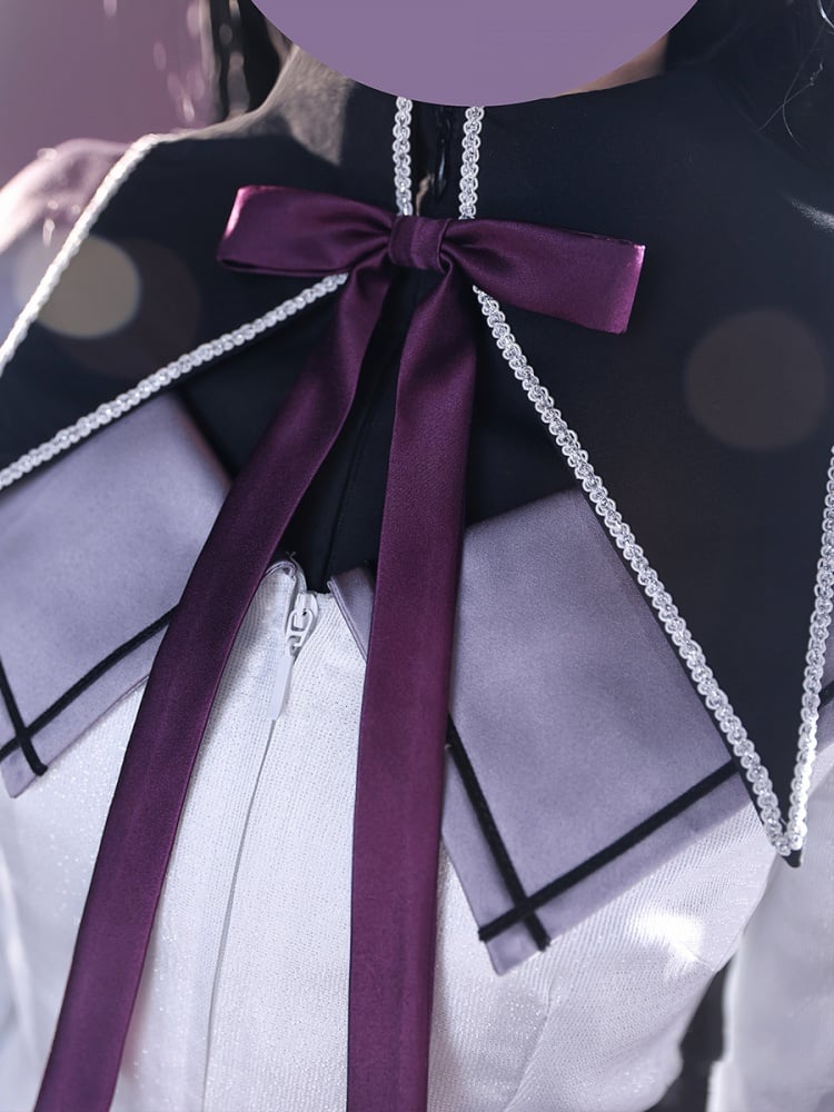 Puella Magi Madoka Magica Akemi Homura Cosplay-Kostüm im Lolita-Stil