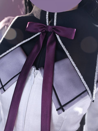 Puella Magi Madoka Magica Akemi Homura Cosplay-Kostüm im Lolita-Stil