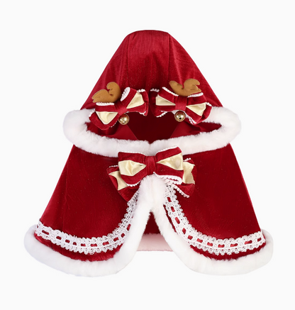 Christmas Symphony Gothic Lolita JSK Set Cape Blouse Winter