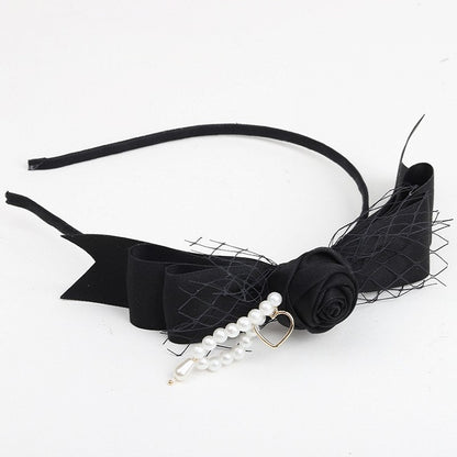 Black Rose Lolita Bowknot KC