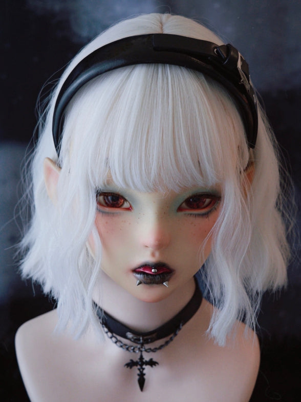 Gothic KC Black Buckle Decorated