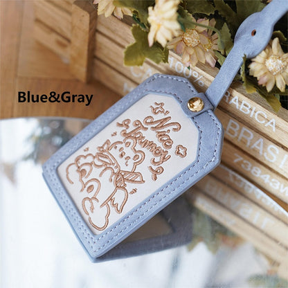 Bear Ita 9 Colors Charm Bag Embroidered