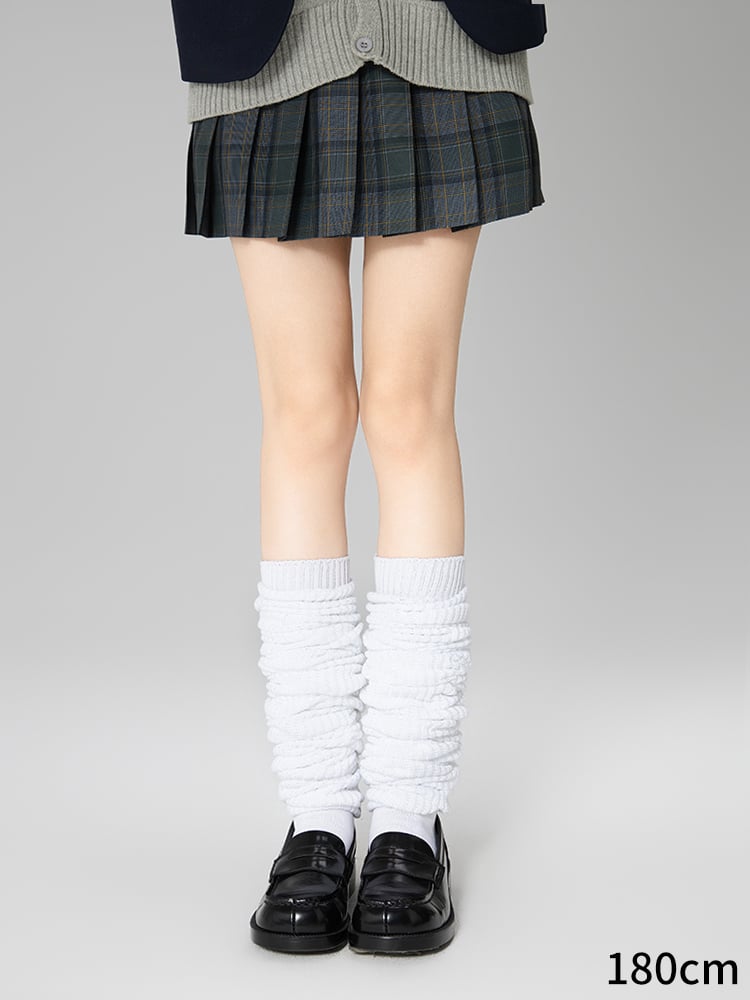 Loose 80CM/120CM/150CM/180CM Socks JK White