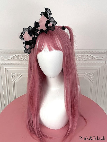 Bow Edging Options – Hairclips Lace with 4 Color Lolita Sweet