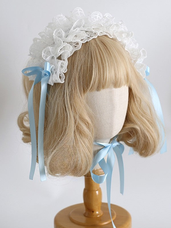 Color Details Sweet Options Ruffled Lolita Bowknot 9 Hairband