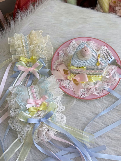 Pastel Lolita Sweet Hat Cake Triangle Mini Candy
