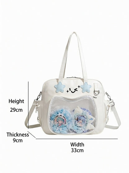 3-Color Kawaii Star Pattern Ita Bag