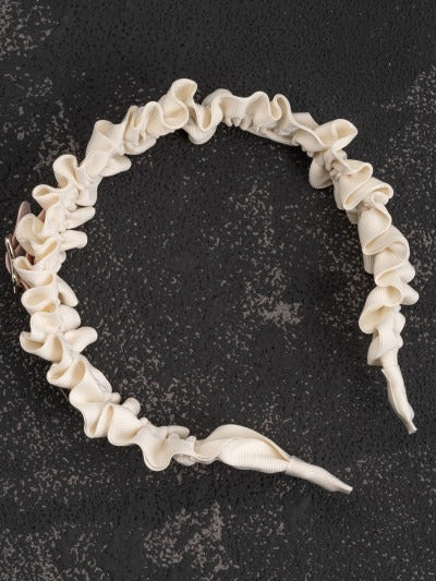 Beige & Pink Ruffle Trim KC - Strange Sugar