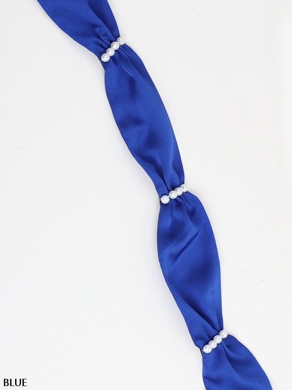 18 Color Options Lolita Belt Pearl Satin